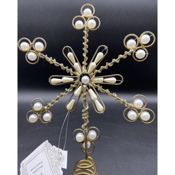 Christmas Star Tree Topper By Cherished traditions 10” Tall - Picture 3 of 11